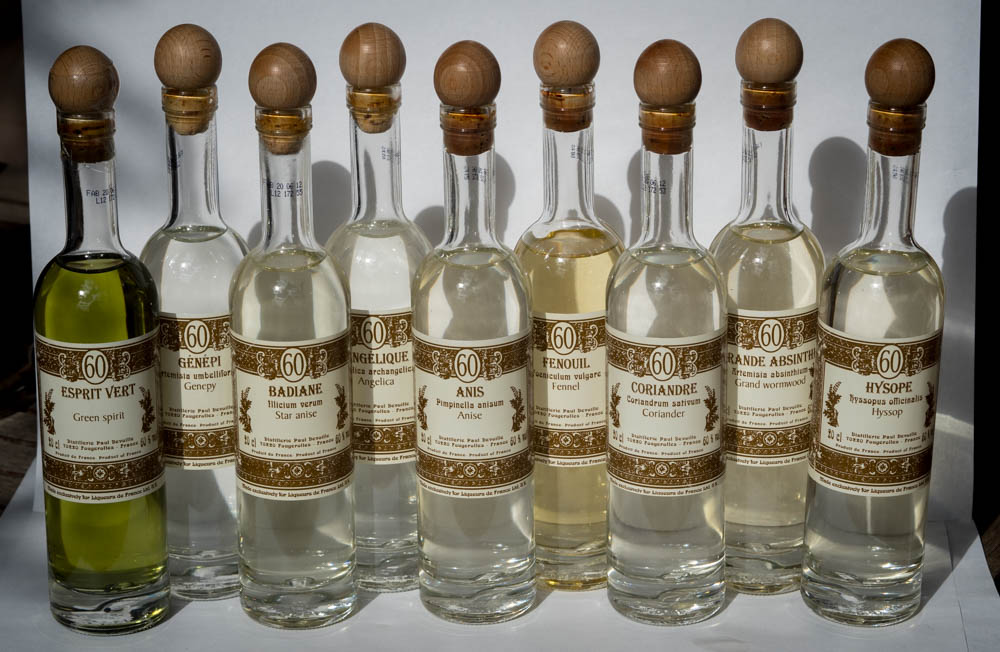 Blending distillates from Liqueurs de France.